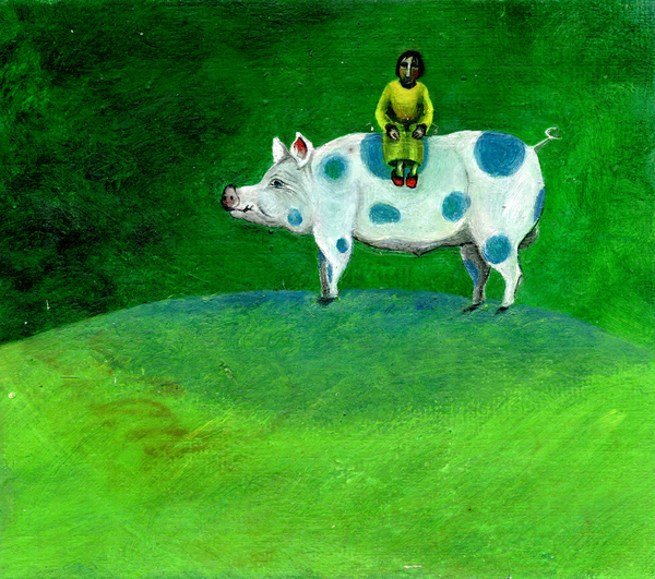 My Blue-spotted Pig Took Me Home von Gigi Sudbury