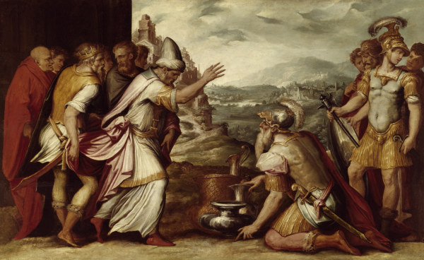 G.Vasari, Abraham und Melchisedek von Giorgio Vasari