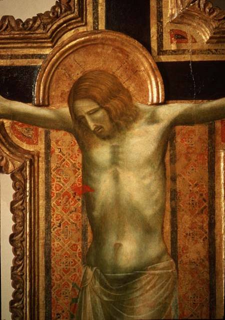 Crucifix, detail of Christ von Giotto (di Bondone)