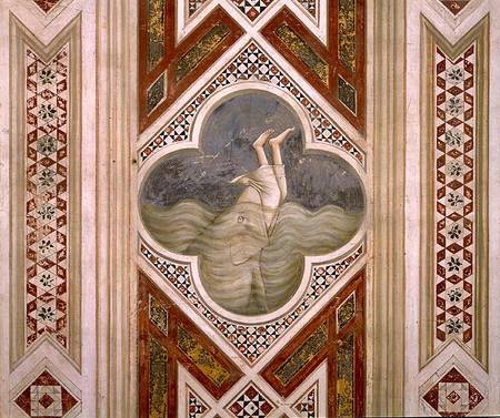 Jonah and the Whale von Giotto (di Bondone)
