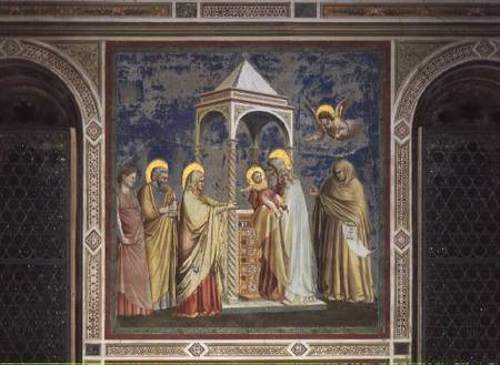 The Presentation of Christ in the Temple von Giotto (di Bondone)
