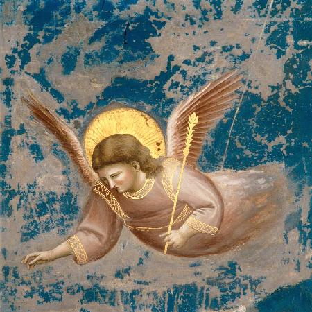 Giotto, Darbringung im Tempel / Detail