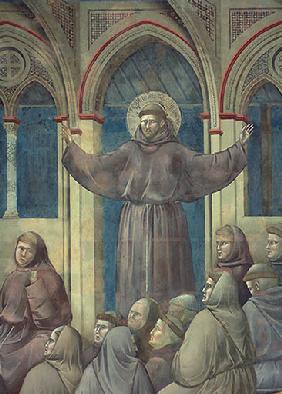 Der hl. Franziskus erscheint den Bruedern in Arles 1295