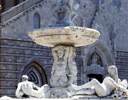 The Orion Fountain, designed von Giovanni Angelo Montorsoli