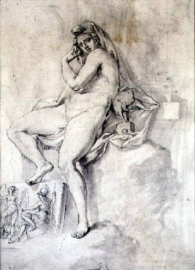 Female Personification of Sculpture c.1770  &