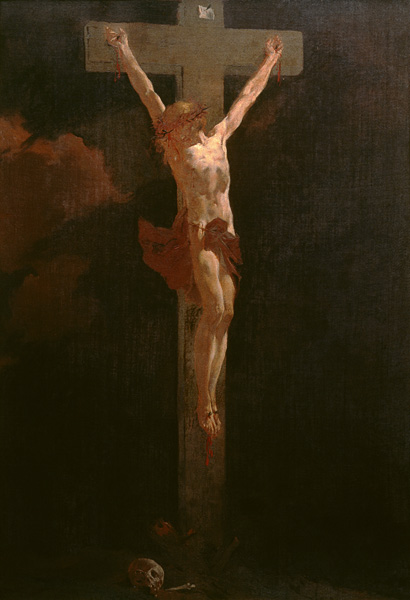 G.B.Piazzetta, Christus am Kreuz von Giovanni Battista Piazzetta