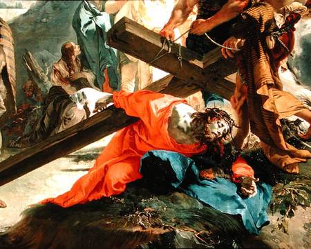 Christ on the Road to Calvary von Giovanni Battista Tiepolo