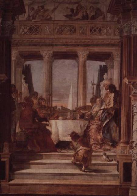 Cleopatra's Banquet von Giovanni Battista Tiepolo