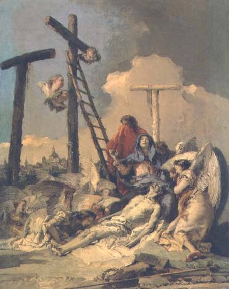 The Deposition von Giovanni Battista Tiepolo