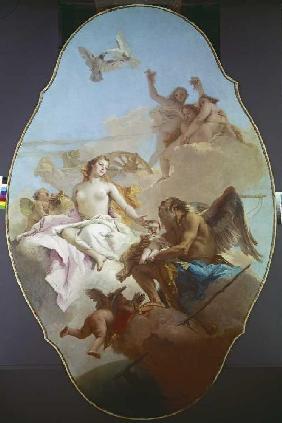 Eine Allegorie mit Venus und der Zeit Um 1754-58