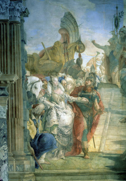 G.B.Tiepolo, Antonius und Kleopatra von Giovanni Battista Tiepolo