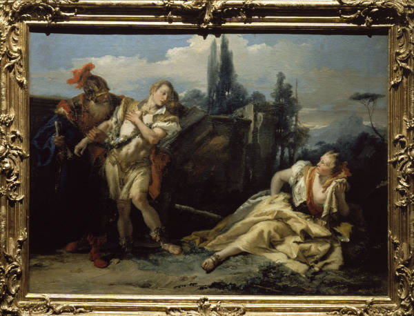 G.B.Tiepolo, Rinaldos Trennung von Giovanni Battista Tiepolo