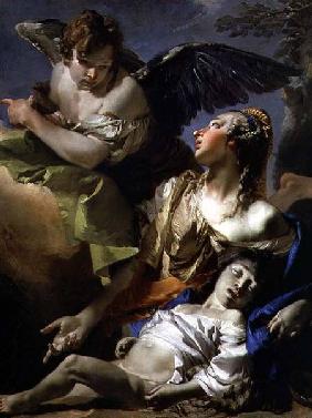 Hagar Assisted by the Angel c.1732