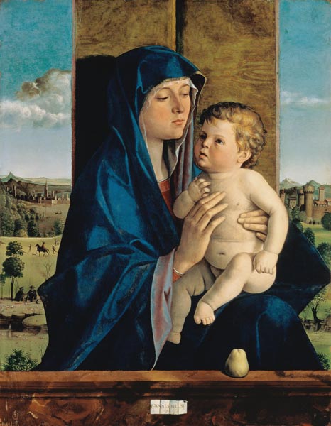 Madonna mit Kind von Giovanni Bellini