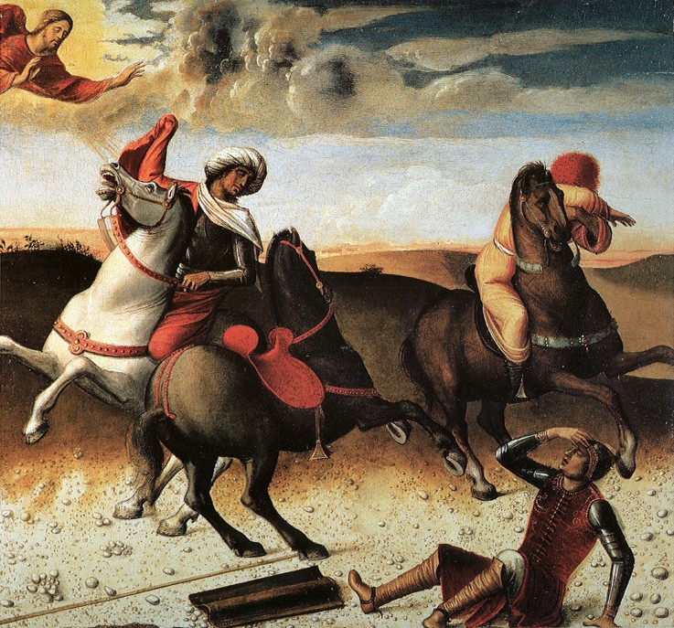Die Bekehrung des Paulus von Giovanni Bellini