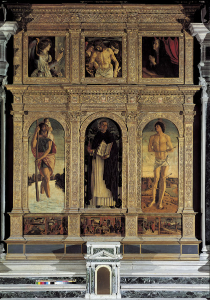Polyptychon des Hl.Vincenzo F von Giovanni Bellini
