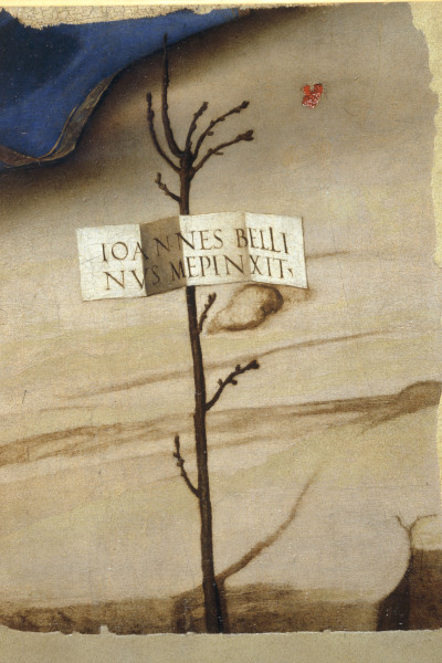 Signatur von Giovanni Bellini