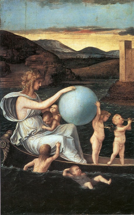 Vier Allegorien: Schicksal von Giovanni Bellini