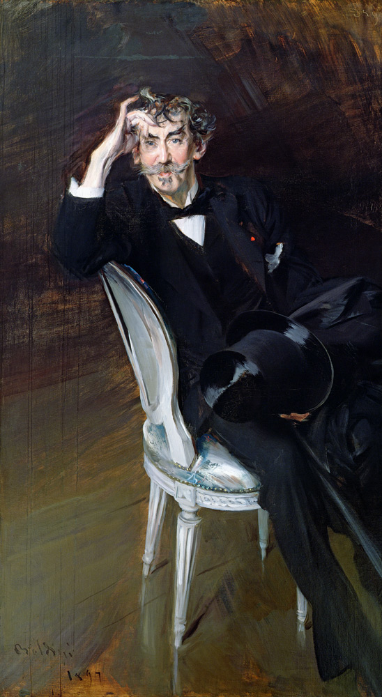Portrait von James Abbott McNeil Whistler von Giovanni Boldini