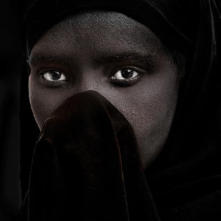 Serie von Straßenporträts von Frauen: Äthiopien