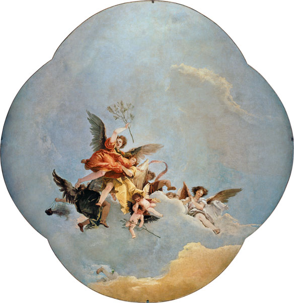 Triumph des Friedens von Giovanni Domenico Tiepolo