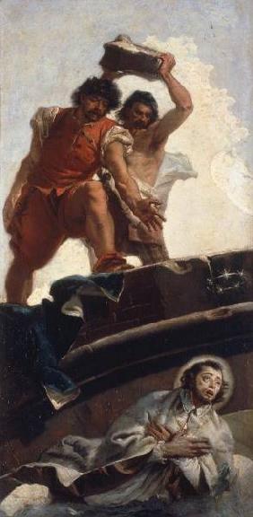 G.D.Tiepolo, Martyrium Johannes Nepomuk