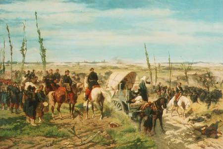 The Italian Camp at the Battle of Magenta von Giovanni Fattori