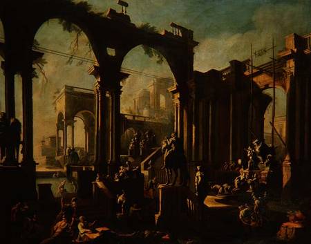 Ruins of the Baths of Caracalla von Giovanni Ghisolfi