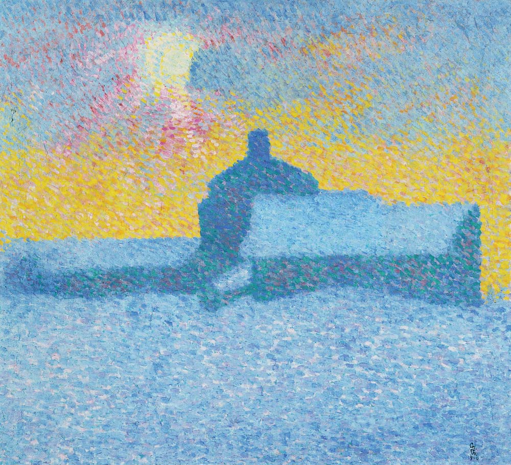 Winternebel (Winter in Maloja) von Giovanni Giacometti