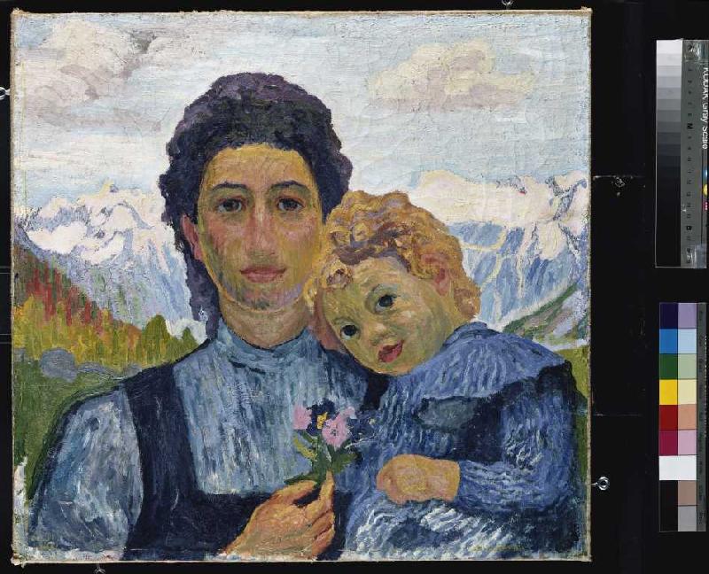 Annetta und Alberto von Giovanni Giacometti