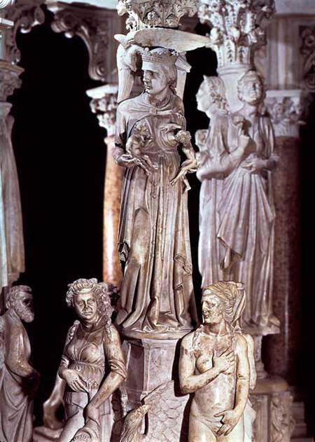 Pulpit, detail von Giovanni Pisano
