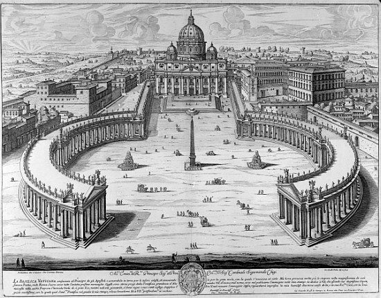The Vatican, Rome von Giovanni Battista Falda