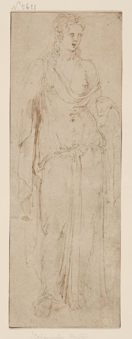 Stehende Figur von Girolamo da Carpi