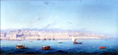 Grand Harbour, Valletta, Malta von Girolamo Gianni
