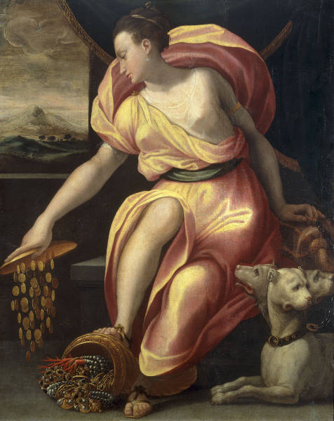 G.Macchietti, Allegorie des Reichtums von Girolamo Macchietti