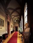 The first floor loggia, designed by Giuliano da Sangallo C18th