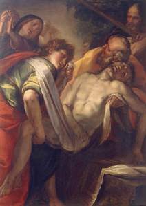 Grablegung Christi von Giulio Cesare Procaccini