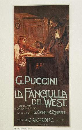 The Girl of the Golden West by Giacomo Puccini (1858-1924) 1910