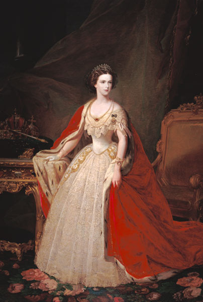Empress Elizabeth (1837-98) of Bavaria von Giuseppe Sogni