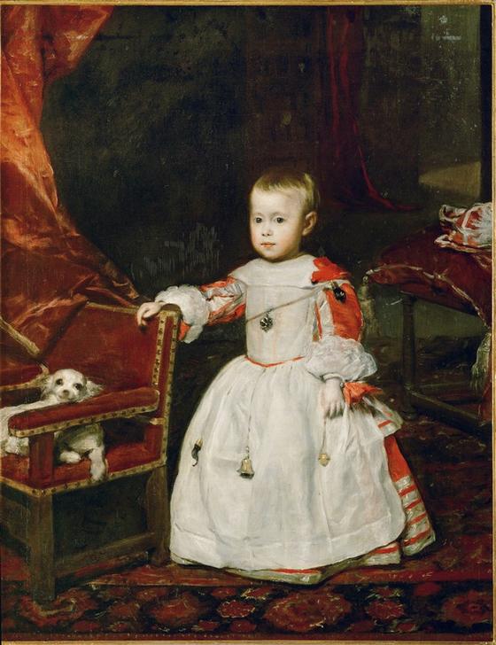 Infant Philipp Prosper von Giuseppe Velasco or Velasquez