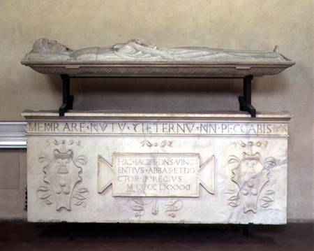 Funerary Monument to Vincenzo Trinci von Giusto  di Giovanni da Settignano and Clemente di Matteo da Sana Maria a Pontanico