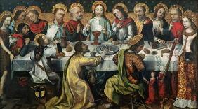 The Last Supper, 1482 (oil on panel) 19th