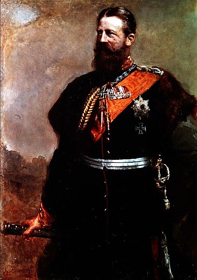Friedrich III, 19th century von Gottlieb Biermann