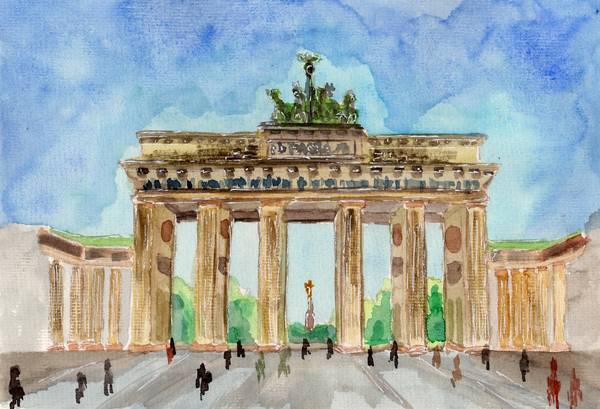 Brandenburger Tor Berlin von Sebastian  Grafmann