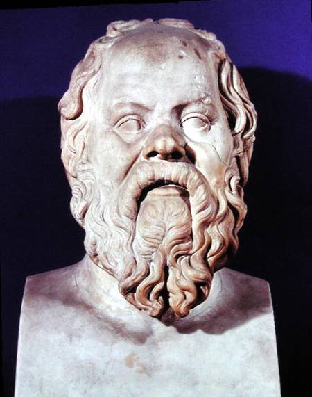 Bust of Socrates (470-399 BC) von Greco-Roman