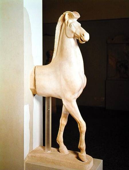 Sculpture of a horse von Greek