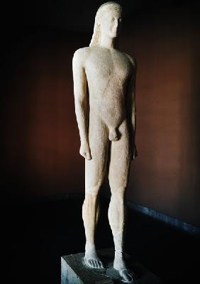 Cycladic Kouros, from Milos c.550 BC