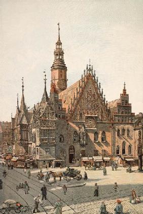 Breslau, Rathaus 1895
