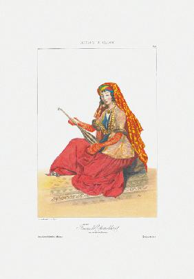 Frau von Schemacha (Aus: Scenes, paysages, meurs et costumes du Caucase) 1840