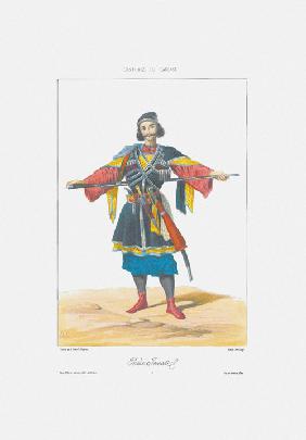 Fürst von Imeretien (Aus: Scenes, paysages, meurs et costumes du Caucase) 1840